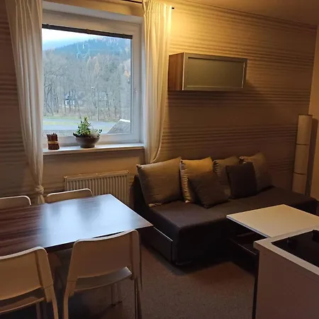 Mezonetovy Apartman Kouty Nad Desnou דירה Loučná nad Desnou